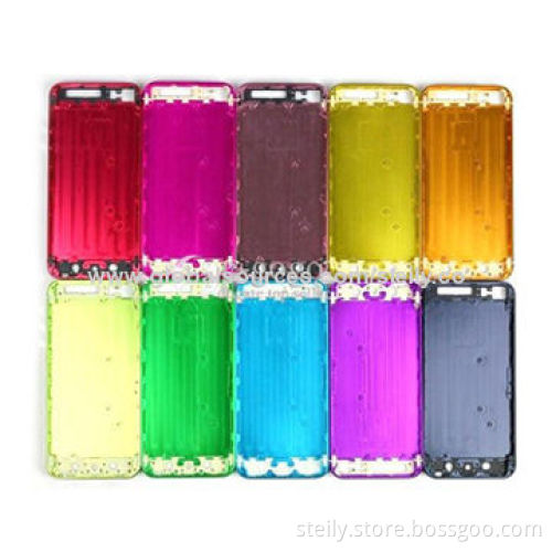 Replacement for iPhone 5, rose gold-plated back cover housing, factory price, best quality